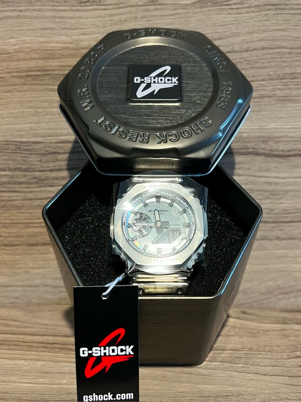 Casio G-Shock GM2100YM-8A Analog-Digital Watch (Metallic Silver) - Picture 2 of 4